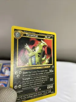 Tyranitar 31/75 Neo Discovery Set Pokemon Card TCG LP - Image 2