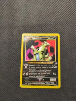 Tyranitar 31/75 1st Edition Neo Discovery Non Holo Rare Pokemon LP - Image 1
