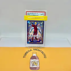 PSA 10 Sanji SEC-SPC Parallel ONE PIECE Card JPN A Fist of Divine Speed OP06-119 - Image 1