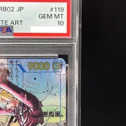 PSA 10 Sanji OP06-119 Manga Alt Art Comic Parallel One Piece Card Japanese 2025 - Image 3