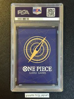 PSA 10 Sanji OP06-119 Manga Alt Art Comic Parallel ONE PIECE CARD THE BEST vol.2 - Image 2