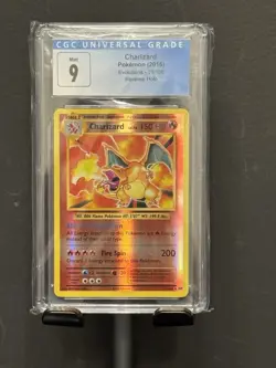 Pokemon TCG XY Evolutions Reverse Holo Charizard 11/108 CGC10 2016 - Image 1