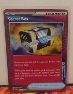 Pokemon Secret Box Ace Spec 163/167 TWM Twilight Masquerade NM - Image 1