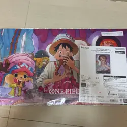 New One Piece Card Official Playmat Whole Cake Island & Promo Nami Japanese F/S - Image 1