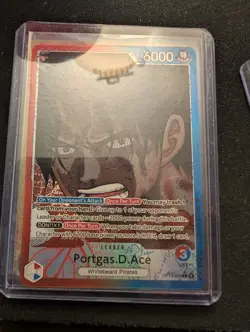 Portgas.D.Ace (002) (Alternate Art) - Carrying On His Will (OP13) English Leader - Image 1
