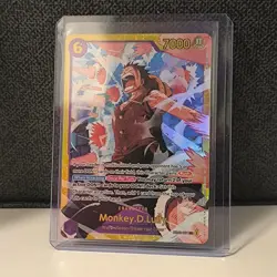 One Piece TCG Monkey D. Luffy EB02-061 SEC EN - Image 1