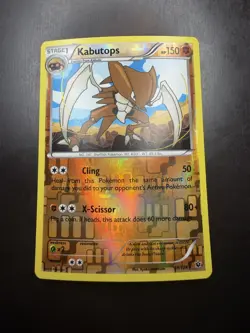 Kabutops 39/124 Reverse Holo - XY Fates Collide - NEAR MINT NM - Pokemon TCG - Image 1