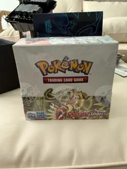 Pokemon TCG Scarlet and Violet Base Set Booster Box Factory Sealed N345 - Image 1