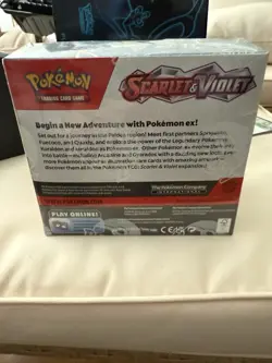 Pokemon TCG Scarlet and Violet Base Set Booster Box Factory Sealed N345 - Image 3