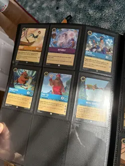 Disney Lorcana The First Chapter Complete Set 204/204 Binder Promos Errata - Image 2