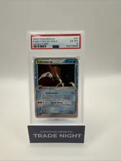 2003 Pokemon EX Kabutops EX-Holo Sandstorm 97/100 Psa 6 FRESH SLAB!!! - Image 1