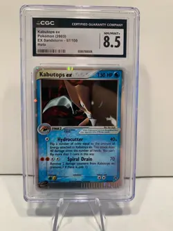 CGC 8.5 Kabutops ex 2003 EX Sandstorm 97/100 Holo Pokemon Card - Image 1