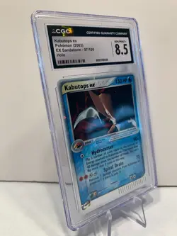 CGC 8.5 Kabutops ex 2003 EX Sandstorm 97/100 Holo Pokemon Card - Image 2