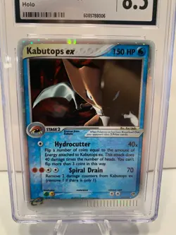 CGC 8.5 Kabutops ex 2003 EX Sandstorm 97/100 Holo Pokemon Card - Image 4
