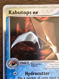 Pokemon TCG Kabutops EX 97/100 Very Lightly Played Almost NM - Image 3