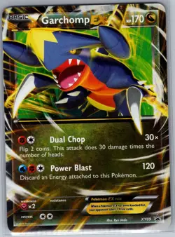 Garchomp EX XY09 XY Promos - Pokemon Card - NM - Image 1