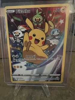 Pikachu SWSH020 SWSH: Sword & Shield Promo Cards Holo - Image 1