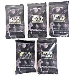 Premiere Star Wars Card Game 15 Card Expansion Set- 5 packs Decipher Inc NIP - Image 1