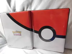 Pokemon Binder and Pokemon Cards Assorted Lot of 82 Cards in Binder - Image 1