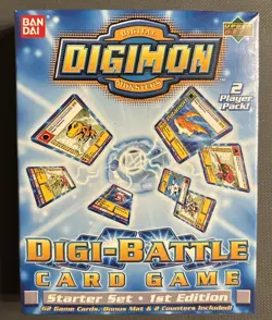 Digimon Monster Digi Battle Card Game Starter Set 1st Edition Factory Sealed - Image 1