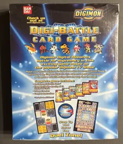 Digimon Monster Digi Battle Card Game Starter Set 1st Edition Factory Sealed - Image 2