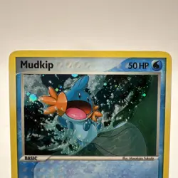 Pokemon Mudkip 11/17 - Pop Series 4 Promo Rare Holo Set 2006 Cosmos holo LP/MP - Image 2