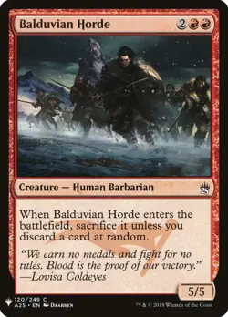 x1 Balduvian Horde - Mystery Booster - NM - MTG - Image 1
