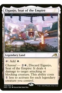 1x MTG Eiganjo, Seat of the Empire - Kamigawa Rare! NM Mint! - Image 1