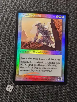 Mystic Crusader 33/350 - Odyssey Foil Rare - MTG Magic The gathering NM - Image 1