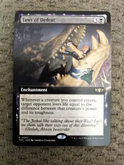 Magic the Gathering #67 Jaws of Defeat - Image 1