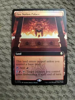 Magic the Gathering #389 Fire Nation Palace Foil - Image 1