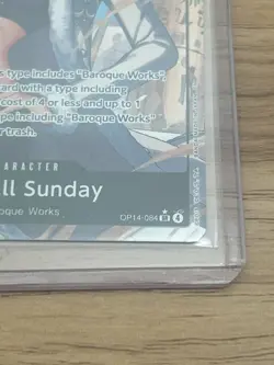 Ms. All Sunday (Alternate Art) OP14-084 The Azure Sea's Seven Foil ENGLISH - Image 5