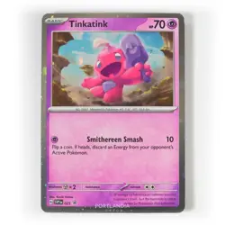 Pokemon - Tinkatink Cosmos Holo - SVP025 - Black Star Promo Card - Image 1