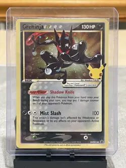 Pokemon TCG Greninja Gold Star Promo SWSH144 SEALED [A] - Image 1