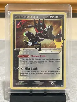 Pokemon TCG Greninja Gold Star Promo SWSH144 SEALED [B] - Image 1