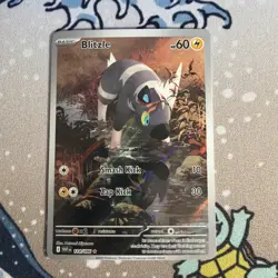 Pokemon TCG White Flare Illustration Rare Blitzle Card 2025 114/086 - Image 1