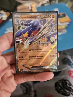 104/182 Cynthia's Garchomp ex Pokemon TCG Prize Pack Series 8 Stamped Destined - Image 3