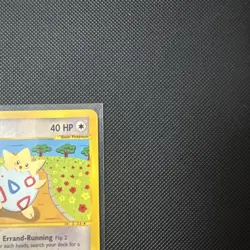 Togepi 114/147 Aquapolis Regular Pokemon TCG Common 2002 LP - Image 3