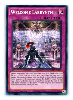 Welcome Labrynth - MP23-EN235 - Prismatic Secret Rare - 1st Edition - Yugioh - Image 1