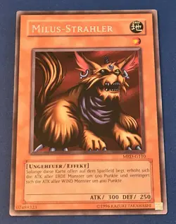 Milus-Strahler # MRD-G110 Rare Yu Gi Oh Metal Raiders 2002 Deutsch Mint Vintage - Image 1