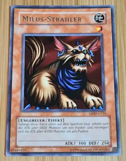 Milus-Strahler # MRD-G110 Rare Yu Gi Oh Metal Raiders 2002 Deutsch Mint Vintage - Image 3