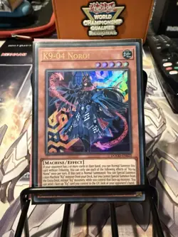 Yu-Gi-Oh! K9-04 Noroi DOOD-EN025 1st Edition Ultra Rare - Image 1