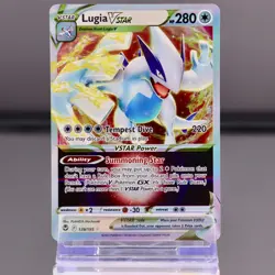 Pokemon TCG Lugia VSTAR 139/195 Swsh12: Sword & Shield - Silver Tempest Holo NM - Image 1