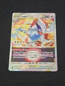 Lugia VSTAR 139/195 Swsh12: Sword & Shield - Silver Tempest Holo Pokemon TCG NM - Image 1