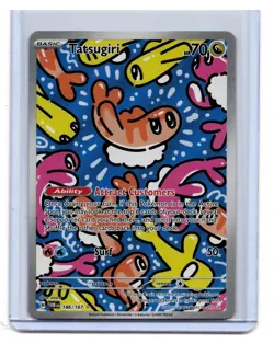 Pokemon TCG Tatsugiri 186/167 Illustration Rare Twilight Masquerade NM/M - Image 1