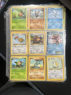 Binder Pokemon Card Collection Lot Wotc Vintage Full Art Base Set More - Image 3