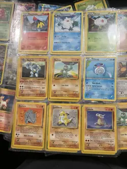 Binder Pokemon Card Collection Lot Wotc Vintage Full Art Base Set More - Image 5