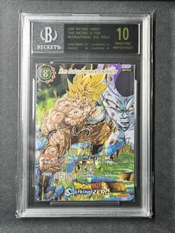 Dragon Ball Son Goku Sparking! Zero (PR) Holo Card - Image 1