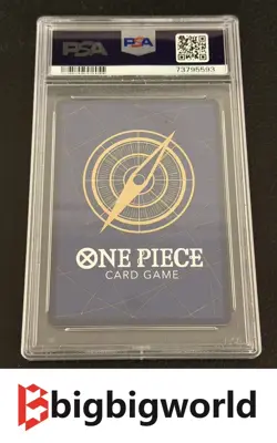 One Piece Card Game CCG TCC MONKEY D. LUFFY Chinese New Year Promo P-001 PSA 10 - Image 2