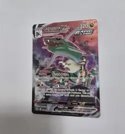 RAYQUAZA VMAX TG20/TG30 HOLO RARE VMAX SILVER TEMPEST TRAINER GALLERY POKEMON - Image 3